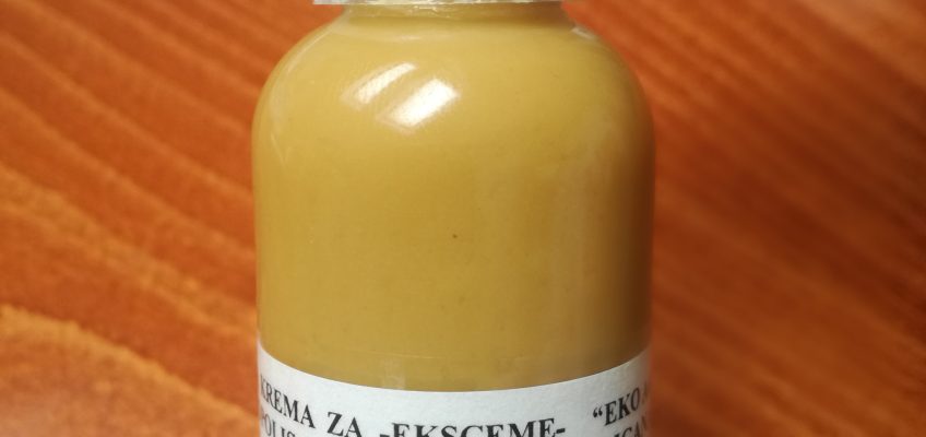 Prirodna krema za – Eksceme (gljivice, bakterije i psorijaza) 50ml