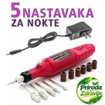 Električna turpija / brusilica za manikir, pedikir za nokte