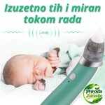 Električni VAKUUM aspirator za nos i uši za bebe
