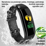 FITNES NARUKVICA za merenje pulsa, pritiska, koraka i drugo - Slika 4