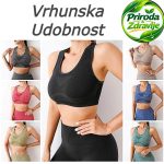 Push-up ženski set za jogu teretanu trčanje i vežbanje - Slika 5