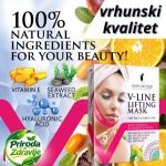 V-line lifting maska za zatezanje podbradka ORIGINAL Korejska - Slika 2