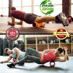 Valjak -masažer za fitnes i jogu -Foam Roler - Slika 3
