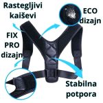 POJAS ZA PRAVILNO DRŽANJE RAMENA, KIČME I LEĐA za sve UZRASTE - Slika 3