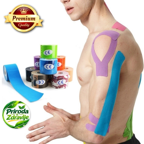 0357_cg5-17 Kinesio sportske trake za prevenciju povreda -original japanske - Slika 1