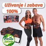 Elektro stimulacija mišića 10 programa za celo telo +gratis torba - Slika 4