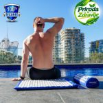 2u1 Masažna prostirka za akupresuru sa jastukom i Podloga za jogu