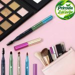 4u1 multi četkica za šminku za senke obrve usne korektor i tečni puder - Slika 2