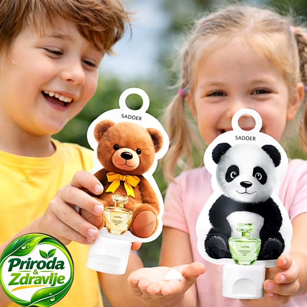 0622_cg1-1-12 Prirodna mirišljava krema za ruke meda i panda za decu - Slika 1