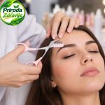 Makaze za obrve sa češljićem - za savršeno oblikovanje obrva - Slika 2