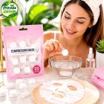 Kompresovane maske za lice u tabletama – 20 komada