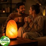 Lampa od Himalajske Soli – Prirodni Slani Kristal za Zdraviji i Prijatniji Ambijent - Slika 2